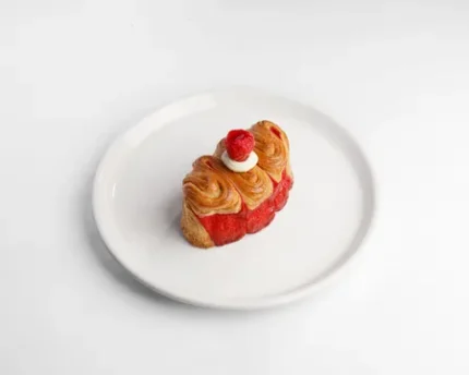 Raspberry & Custard Swirl